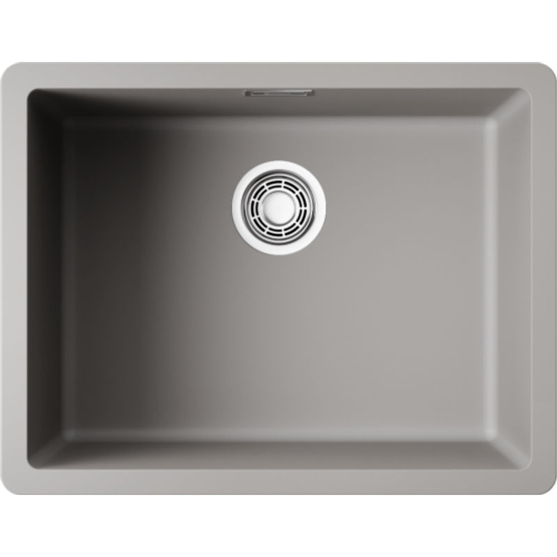 Кухонная мойка из искусственного камня Omoikiri Kata 54-U-GR 4993411 (artgranit/leningrad grey)