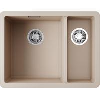 Кухонная мойка из искусственного камня Omoikiri Kata 55-2-U-SA 4993421 (artgranit/бежевый) — 2