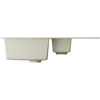 Кухонная мойка из искусственного камня Omoikiri Daisen 86-2-BE 4993471 (artgranit/ваниль) — 2