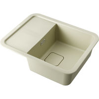 Кухонная мойка из искусственного камня Omoikiri Tasogare 65-BE 4993479 (artgranit/ваниль) — 1