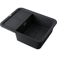 Кухонная мойка из искусственного камня Omoikiri Tasogare 65-BL 4993490 (artgranit/черный) — 1