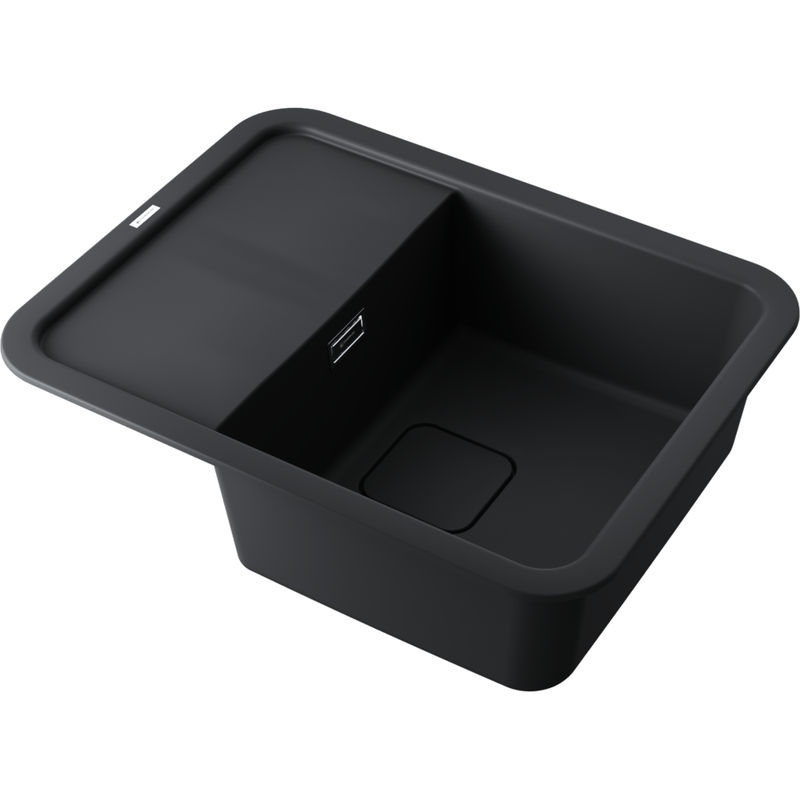 Кухонная мойка из искусственного камня Omoikiri Tasogare 65-BL 4993490 (artgranit/черный)