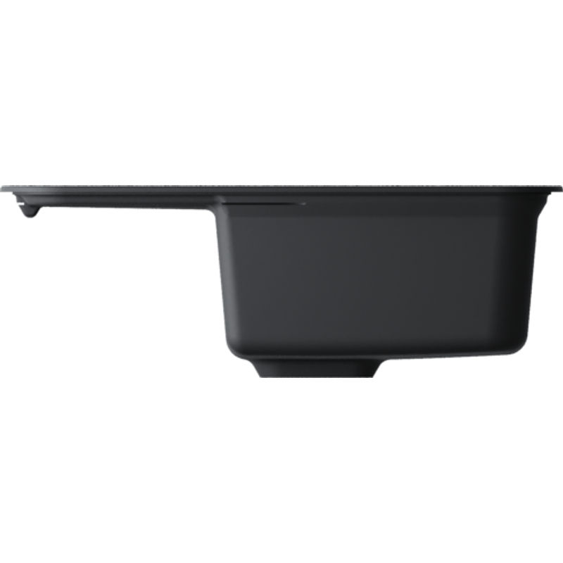 Кухонная мойка из искусственного камня Omoikiri Tasogare 65-BL 4993490 (artgranit/черный)