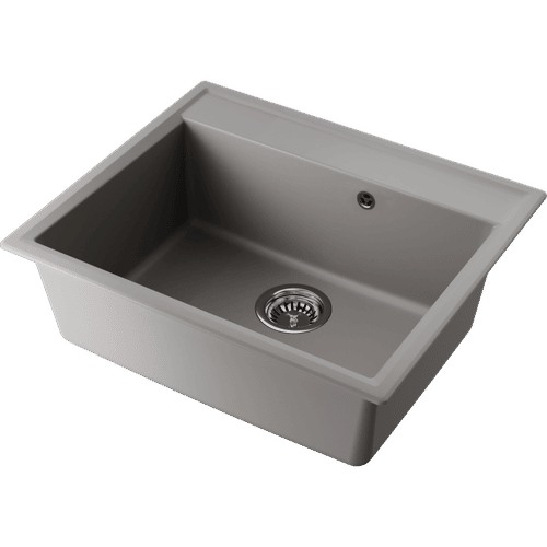 Кухонная мойка из искусственного камня Omoikiri Daisen 60-GR 4993620 (artgranit/leningrad grey)