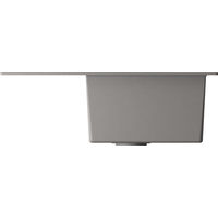 Кухонная мойка из искусственного камня Omoikiri Daisen 65-GR 4993682 (artgranit/leningrad grey) — 2