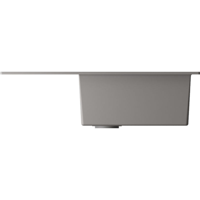 Кухонная мойка из искусственного камня Omoikiri Daisen 78-LB-GR 4993690 (artgranit/leningrad grey)