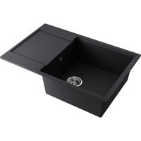 Кухонная мойка из искусственного камня Omoikiri Daisen 78-LB-BL 4993692 (artgranit/черный) — 1