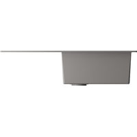 Кухонная мойка из искусственного камня Omoikiri Daisen 86-GR 4993698 (artgranit/leningrad grey) — 2