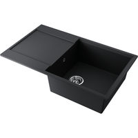 Кухонная мойка из искусственного камня Omoikiri Daisen 86-BL 4993700 (artgranit/черный) — 1