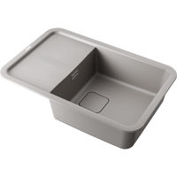 Кухонная мойка из искусственного камня Omoikiri Tasogare 78-GR 4993748 (artgranit/leningrad grey) — 1