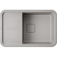 Кухонная мойка из искусственного камня Omoikiri Tasogare 78-GR 4993748 (artgranit/leningrad grey) — 2