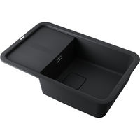 Кухонная мойка из искусственного камня Omoikiri Tasogare 78-BL 4993750 (artgranit/черный) — 1