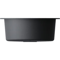 Кухонная мойка из искусственного камня Omoikiri Akegata 51-BL 4993758 (artgranit/черный) — 3