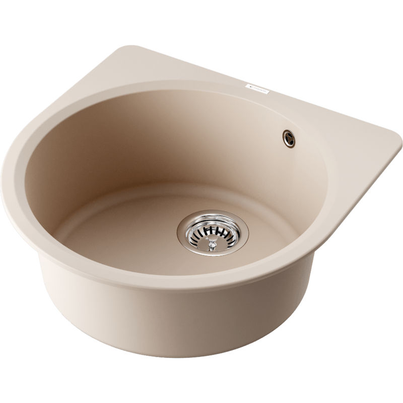 Кухонная мойка из искусственного камня Omoikiri Akegata 51-SA 4993759 (artgranit/бежевый)
