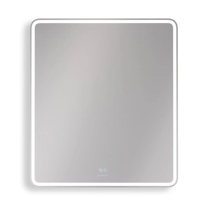 Зеркало Laparet Optimum 70х80 влагостойкое, подсветка, диммер и антизапотевание