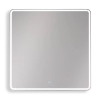 Зеркало Laparet Optimum 80х80 влагостойкое, подсветка, диммер, без подогрева — 1
