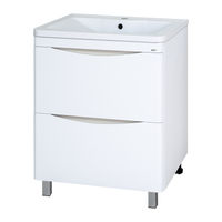 Тумба под раковину Misty Атлантик 70 напольная с 2 ящ. П-Атл-01070-0112Я — 1