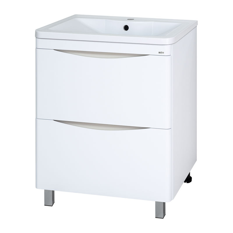 Тумба под раковину Misty Атлантик 70 напольная с 2 ящ. П-Атл-01070-0112Я