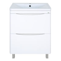 Тумба под раковину Misty Атлантик 70 напольная с 2 ящ. П-Атл-01070-0112Я — 2