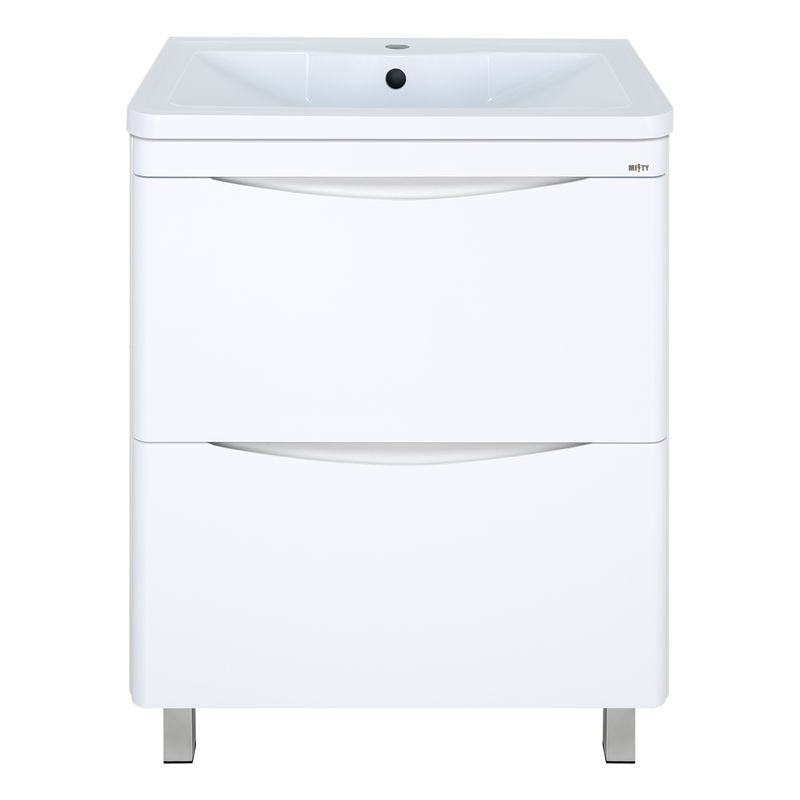 Тумба под раковину Misty Атлантик 70 напольная с 2 ящ. П-Атл-01070-0112Я