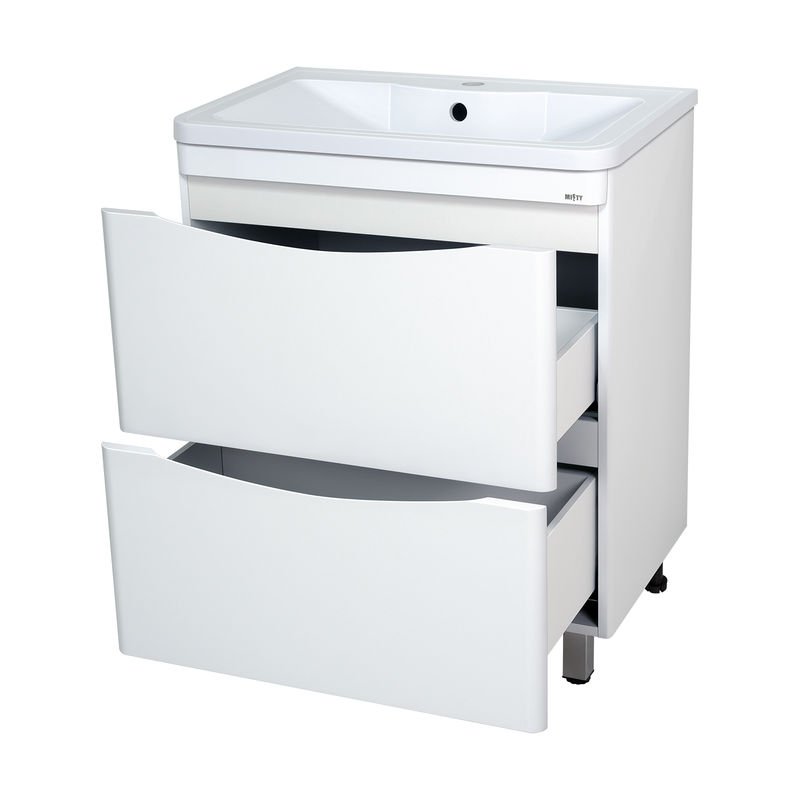 Тумба под раковину Misty Атлантик 70 напольная с 2 ящ. П-Атл-01070-0112Я