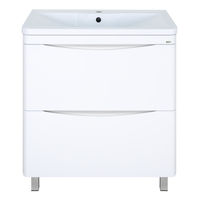 Тумба под раковину Misty Атлантик 80 напольная с 2 ящ. П-Атл-01080-0112Я — 2