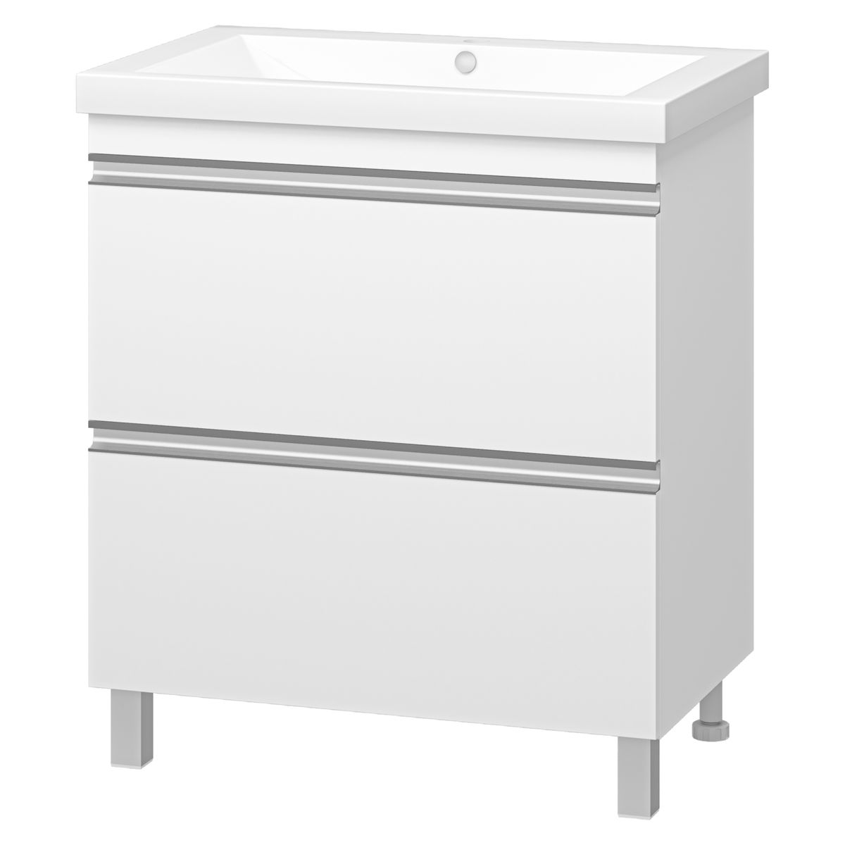 Ингрид - 75 Тумба напольная с 2 ящ., эмаль