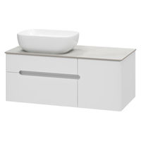 Тумба под раковину Роял 100 подвесная с 2 ящ. 1 дв. / П-Роя-01100-011П2Я белый — 1