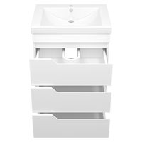 Тумба под раковину Софт 60 напольная с 3 ящ. / П-Соф-01060-0113Я эмаль — 3