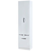 Шкаф-пенал для ванной Misty Орхидея 50 без корзины с 2 ящ. / П-Жас05050-0112Я белая эмаль — 5