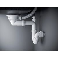 Кухонная мойка из искусственного камня Paulmark Kante 50 из искусственного гранита PM105152-DG графит 510х520 мм — 5