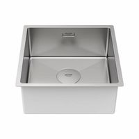 Кухонная мойка из нержавеющей стали Paulmark Next 44 Uni PM214444-BS брашированная нержавеющая сталь 440х440 мм — 2