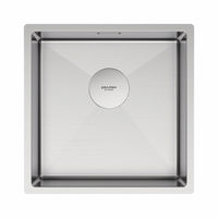 Кухонная мойка из нержавеющей стали Paulmark Next 44 Uni PM214444-BS брашированная нержавеющая сталь 440х440 мм — 1