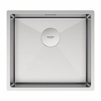 Кухонная мойка из нержавеющей стали Paulmark Next 48 Uni PM214844-BS брашированная нержавеющая сталь 480х440 мм — 1