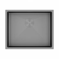 Кухонная мойка из нержавеющей стали Paulmark Next 54 Uni PM215444-MG матовый серый 540х440 мм — 1