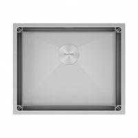 Кухонная мойка из нержавеющей стали Paulmark Next 58 Uni PM215844-BS брашированная нержавеющая сталь 580х440 мм — 1