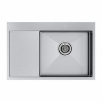 Кухонная мойка из нержавеющей стали Paulmark Kroner 78F PM217851-BSR брашированная нержавеющая сталь правая 780х510 мм Pau — 1