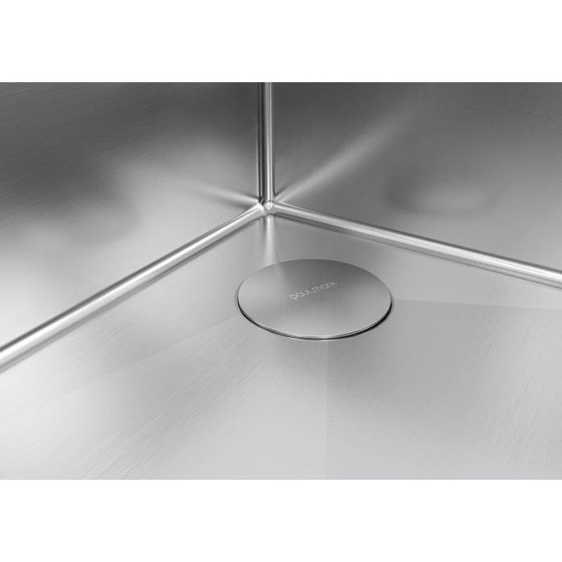 Кухонная мойка из нержавеющей стали Paulmark Next-Skew 54 Uni PM885444-BS брашированная нержавеющая сталь 540х440 мм