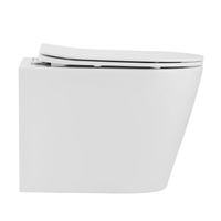 Унитаз подвесной с инсталляцией AlcaDrain (AlcaPlast) Prato Рим (торнадо) с инсталляцией AlcaPlast (AM101/1120+M570+M91) 5 в 1 белый — 6