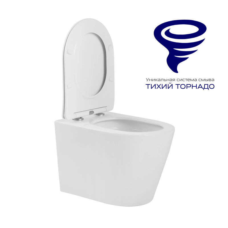 Унитаз подвесной с инсталляцией AlcaDrain (AlcaPlast) Prato Рим (торнадо) с инсталляцией AlcaPlast (AM101/1120+M578+M91) 5 в 1 черный матовый