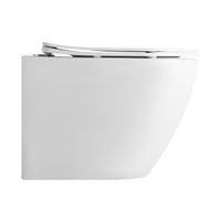 Подвесной унитаз PRATO Бьянко (римлесс) PR-2381 — 5