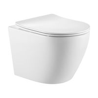 Подвесной унитаз PRATO Бьянко (римлесс) PR-2381 — 4