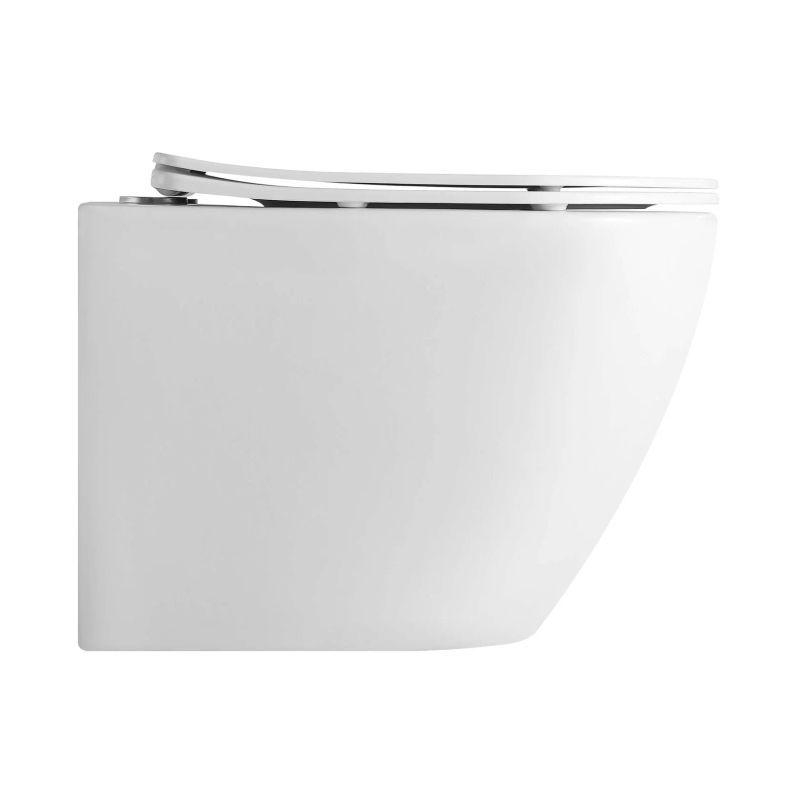 Унитаз подвесной с инсталляцией AlcaDrain (AlcaPlast) Prato Бьянко (торнадо) AM101/1120+M570+M91 5 в 1 белый