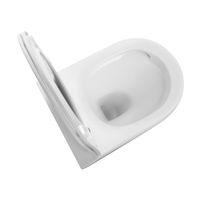 Унитаз подвесной с инсталляцией AlcaDrain (AlcaPlast) Prato Бьянко (торнадо) с инсталляцией AlcaPlast (AM101/1120+M578+M91) 5 в 1 черный матовый — 4