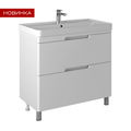 Тумба напольная PRATO Маре 90 с умывальником Бьюти + click-clak
