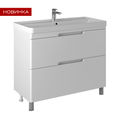 Тумба напольная PRATO Маре 100 с умывальником Бьюти + click-clak