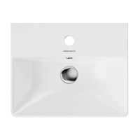 Раковина Kerama Marazzi PRO подвесная 40 с креплением / PROR.wb.40 белая глянцевая — 3