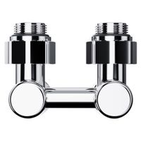 Узел нижнего подключения Royal Thermo Design RANDU11234CH угловой 1/2"х3/4" EK (хром) — 3