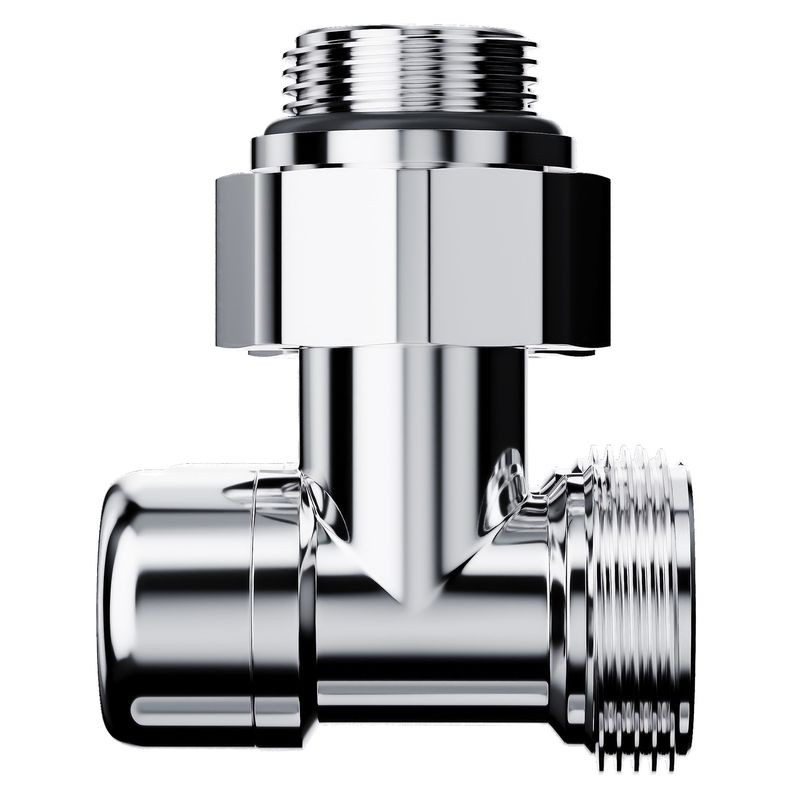 Узел нижнего подключения Royal Thermo Design угловой 1/2"х3/4" EK (хром) RANDU11234CH
