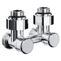 Узел нижнего подключения Royal Thermo Design угловой 1/2"х3/4" EK (хром) RANDU11234CH